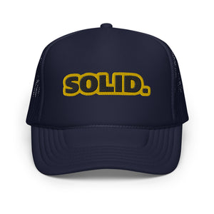 Solid Gold Trucker Hat